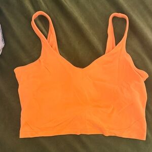 Lululemon Align Tank - neon orange